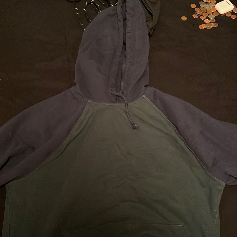 J crew fleece hoodie
